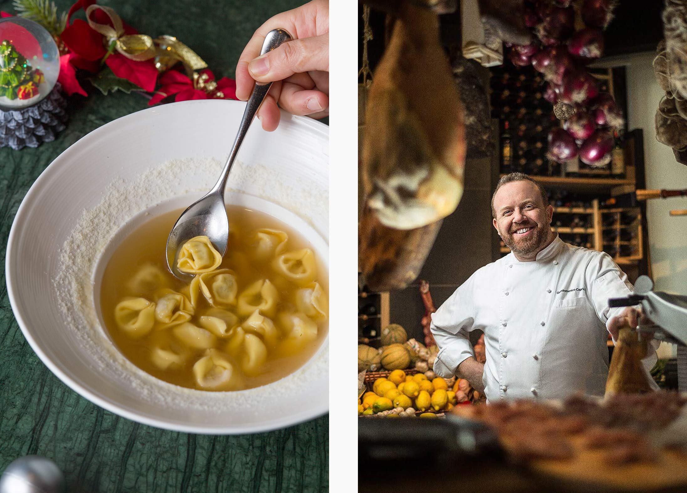 Tortellini in Bone Broth from Giando 