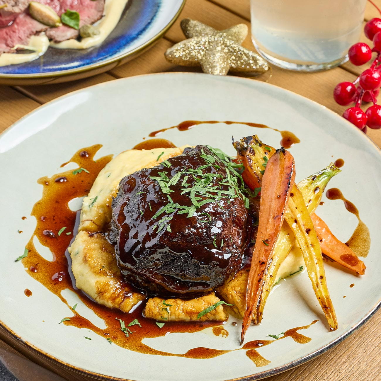 Braised Beef Cheeks at Ask for Alonzo